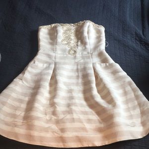 Lilly pulitzer strapless dress